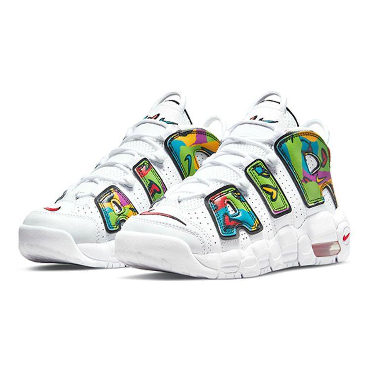 Детские кроссовки Nike Air More Uptempo GS Peace — фото 3