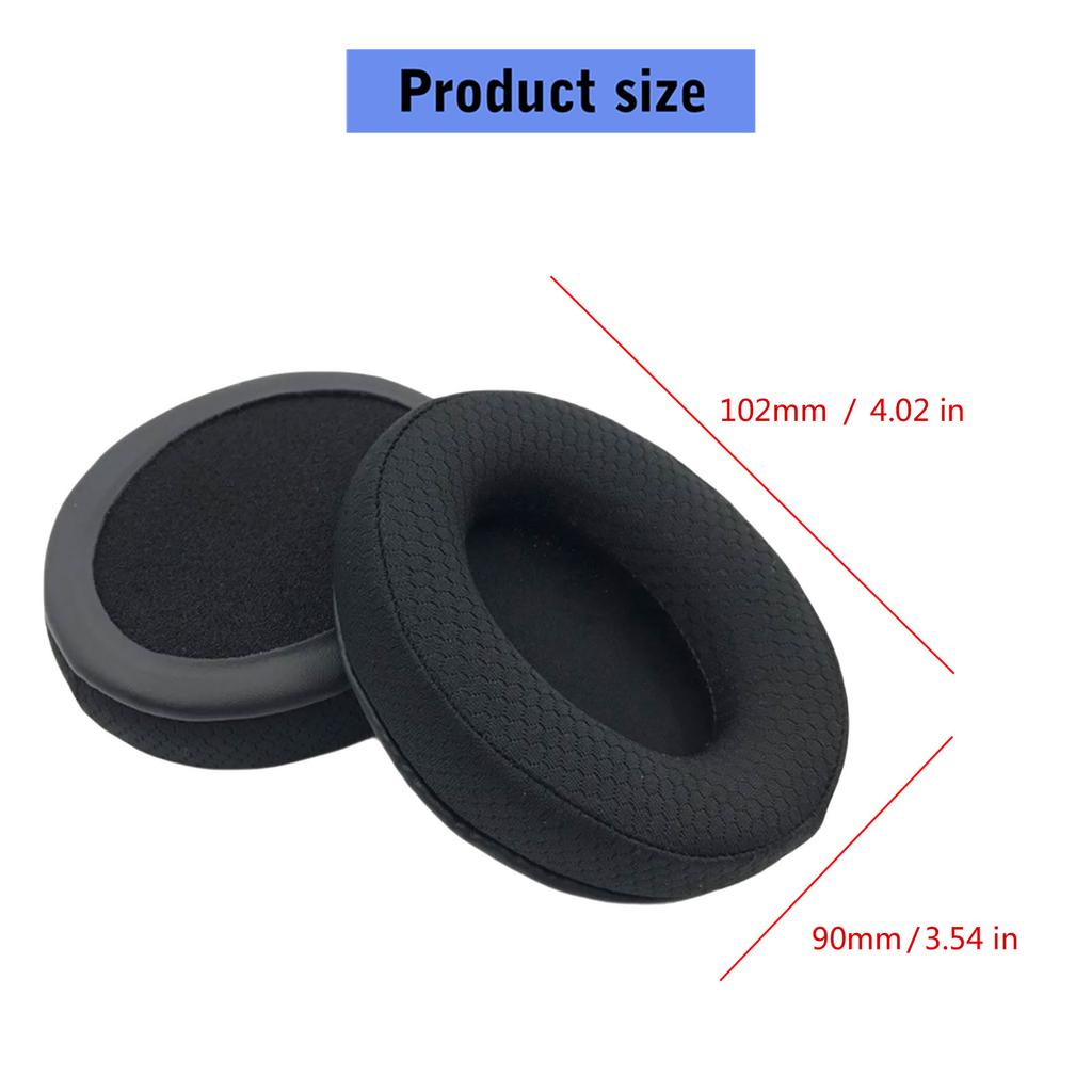 Sponge Headphone Ear Pads Sweatproof Precised Sound Transmission Gaming for V4/V4 X/Professional Replacement