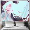 Dreamy Starry Night Girl Tapestry Modern Art Decorative Painting Fabric Wall Hanging for Home Bedroom Living Room