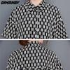 Dimanaf Plus Size Dress Women 2023 New Summer Style Shirt Dresses Striped O-Neck Loose Dresses New