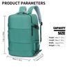 Women's Backpack, Women's Large Capacity Travel Backpack, Work Clothing School Bag, Fashionable Computer Bag, Short-Distance Bus