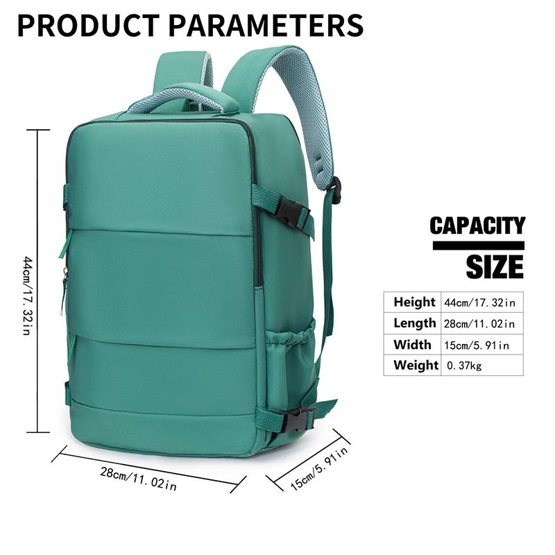 Women's Backpack, Women's Large Capacity Travel Backpack, Work Clothing School Bag, Fashionable Computer Bag, Short-Distance Bus