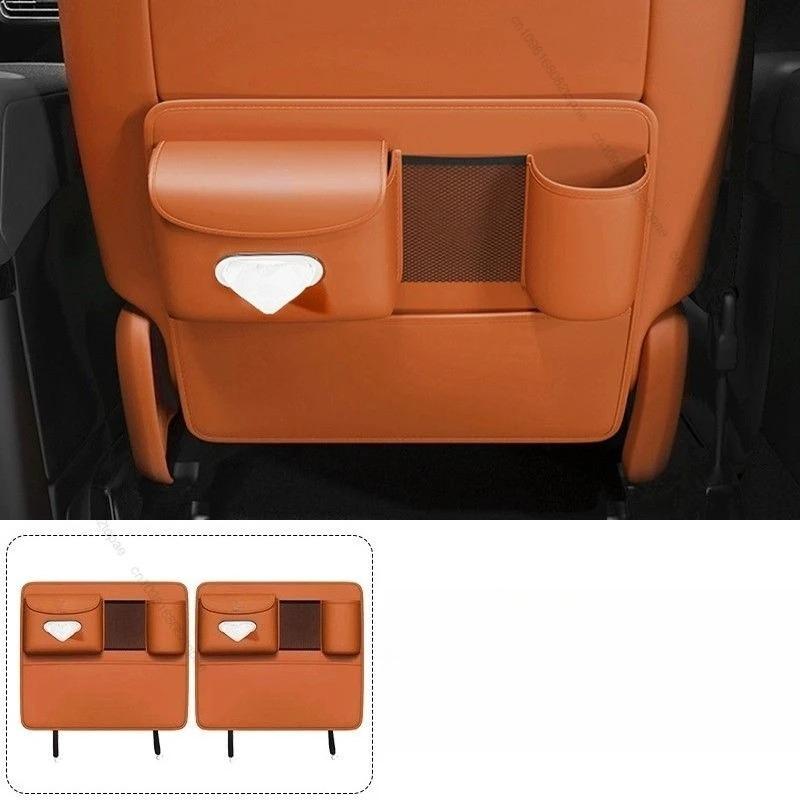 Car Seat Backrest Storage For Leapmotor C10/C11/C01/C16 Bag Storage Box Anti Kick Pad Storage Box Interior Modification