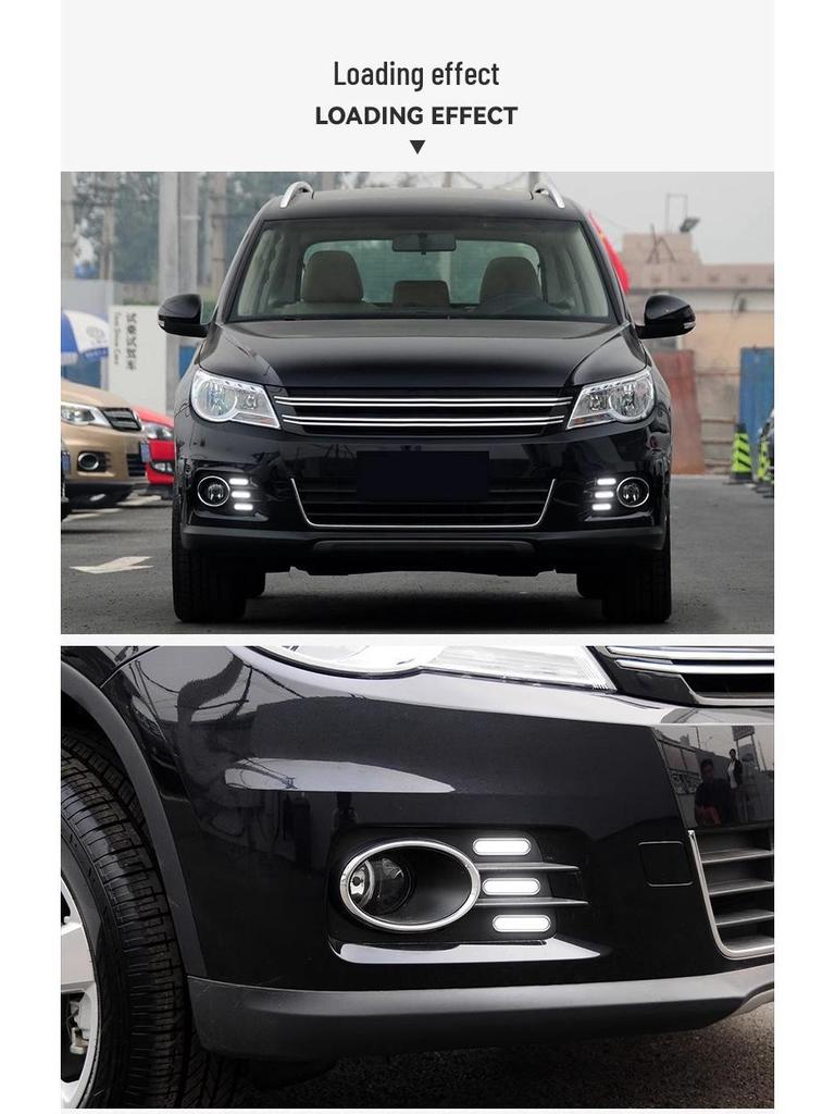 Volkswagen Tiguan Daytime Running Lights for 2010-2012 Models