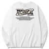 Seupeullaesikodeu Long Sleeve White - Tiger Stripe