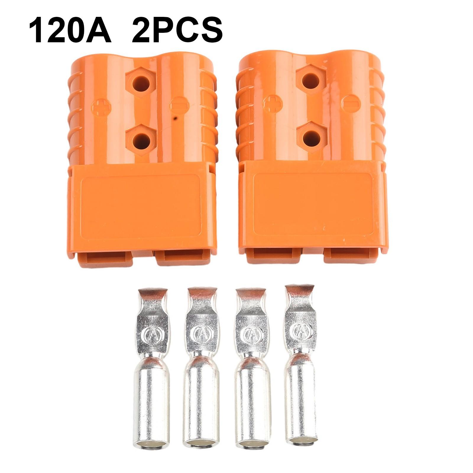 

High Power and Reliable Forklift Battery Connector 120AMP Suitable for Ships помаранчевий