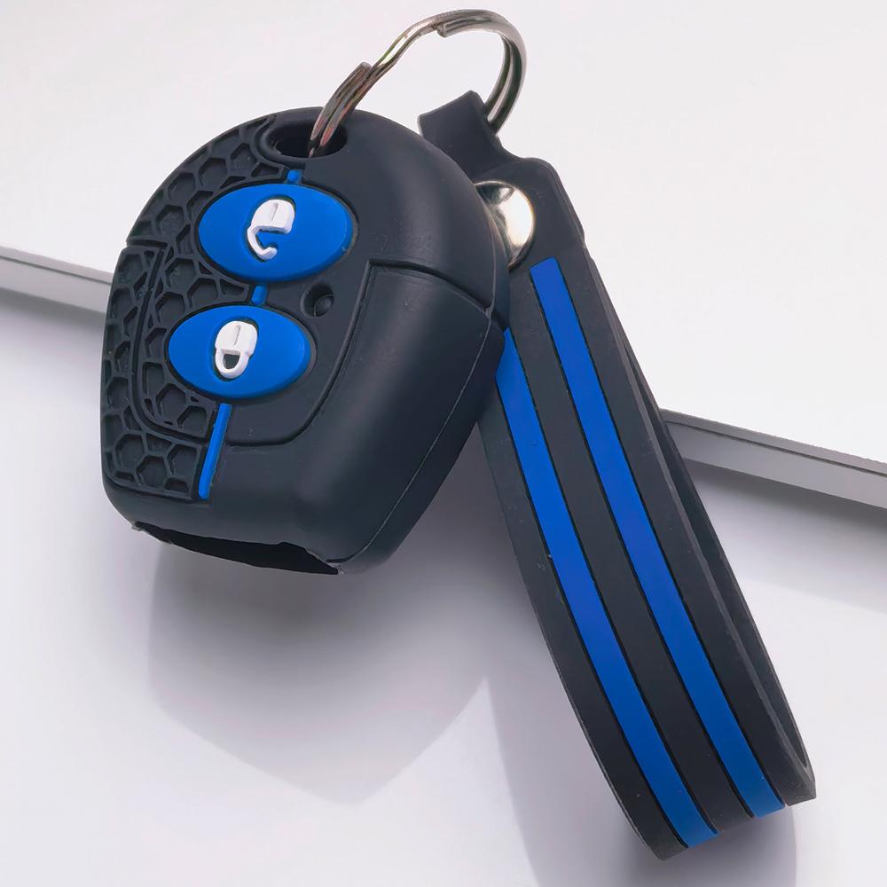 Key Case Cover for Volkswagen Golf Passat Polo Jetta A4 Bora B5 9N Lupo Sharan with Keychain Anti-Scratch Guard Shockproof Protection