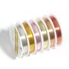 High Quality 6 Colors No Discoloration Copper Wire for Jewelry Making Beading Wire Jewelry Cord String Wire For DIY Beads
