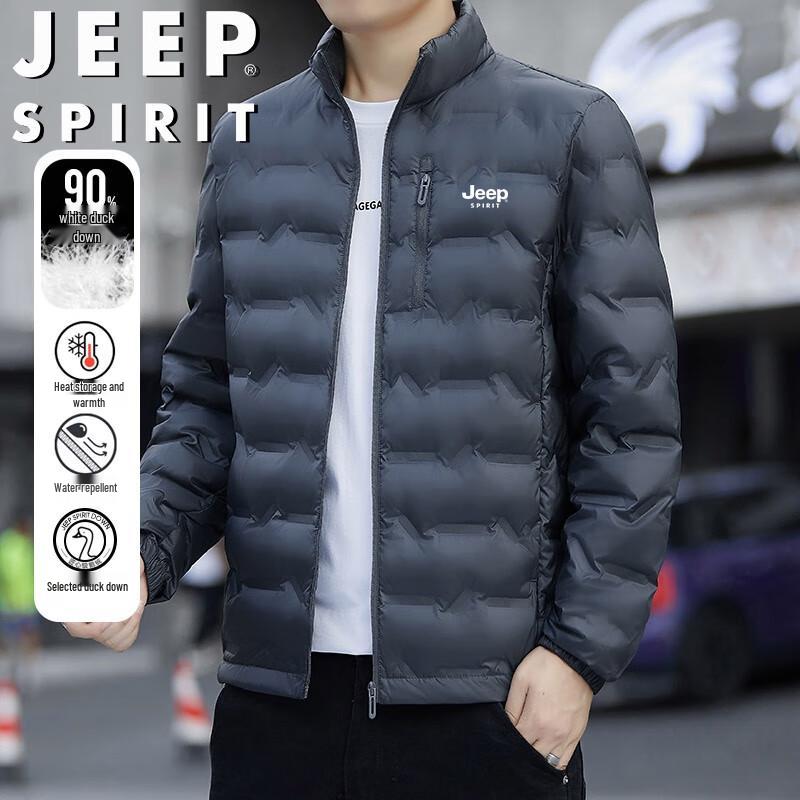 JEEP SPIRIT Men s Winter Warm Duck Down Jacket M