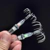 1/3/5pcs Luminous Squid Jig Hooks Waterproof LED Light To Lure Fish Multi-hooks Fishing Hooks Tackle Fishing Accessories