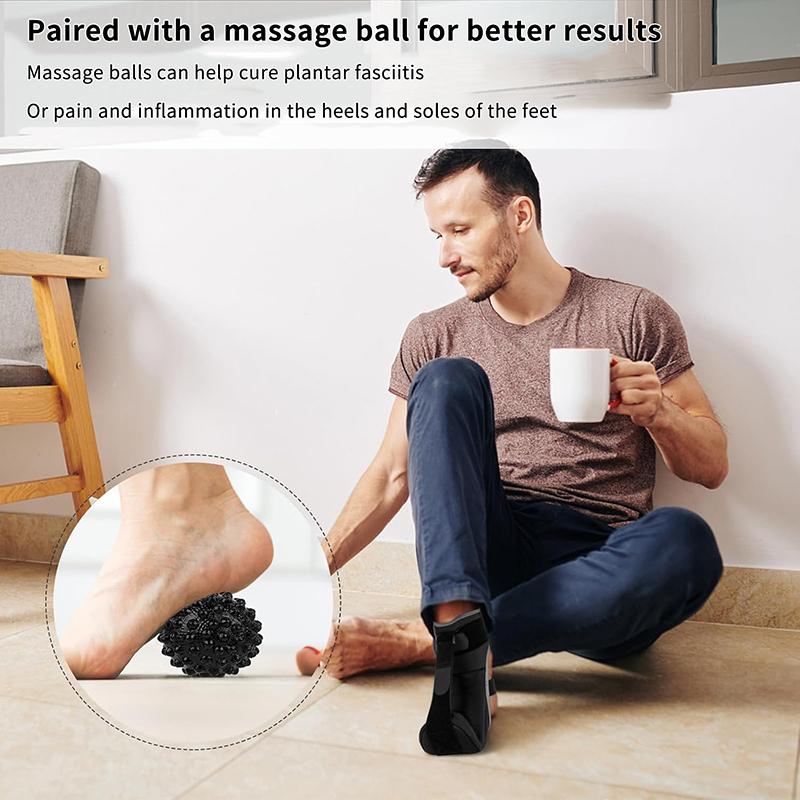 Plantar Fasciitis Night Splint Adjustable Sponge Padding Ankle Arch Support Stretch Boot Tendonitis Relief Foot Drop Brace