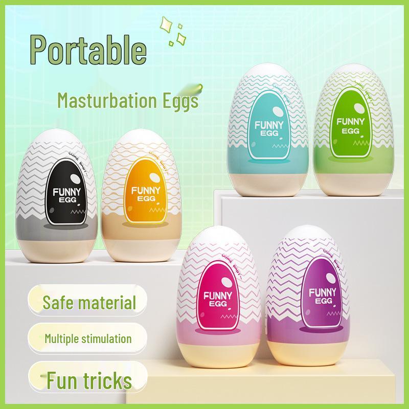 Lelo Mini Funky Airplane Egg Male Masturbator – Portable Pocket Adult Toy