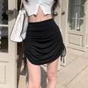 Women's High Waist Pleated Mini A-Line Skirt, Sexy and Slimming Summer Skirt Pants