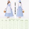 Wizard Of Oz Dorothy Alice Cosplay Dress Women Fantasy Costume Halloween Party Role Play