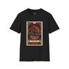 The Devil Tarot Card Chupacabra T-Shirt | Gothic Occult Illustration