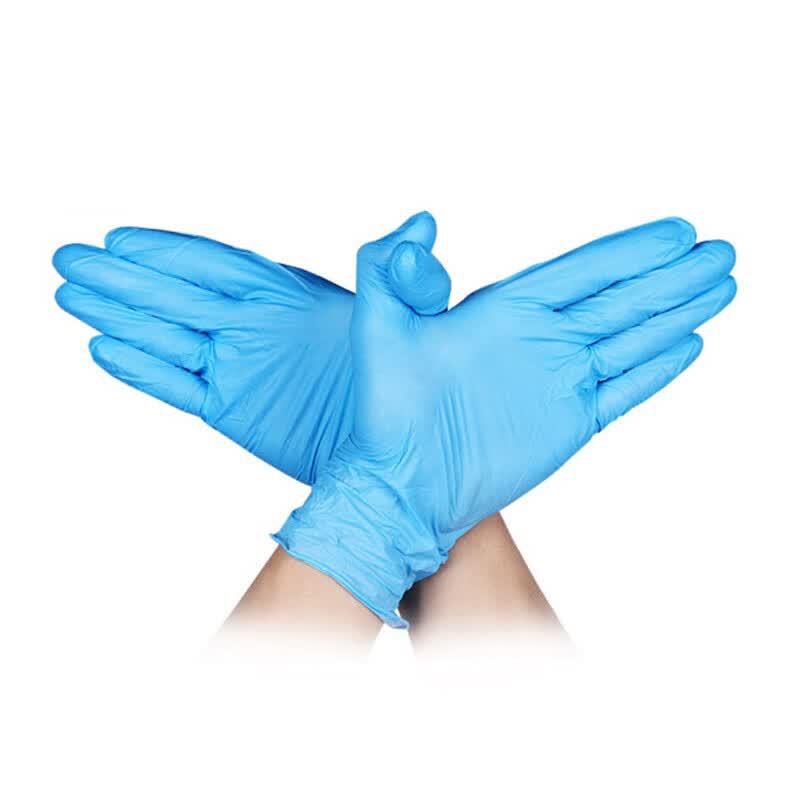 XINGYU E350 Disposable Blue Nitrile Gloves L