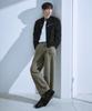 DRAW FIT Curved Washed Fatigue Pants [Khaki Beige]