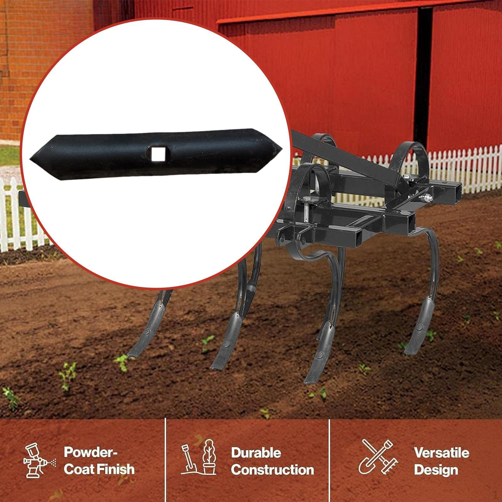 Fairy Angel Cultivator Plow Blade Parts Agricultural Easy to Use Steel Save Effort Sturdy Tip Plow Pointed
