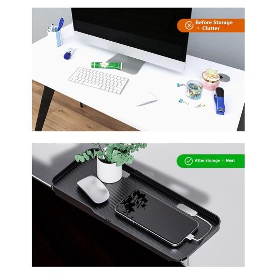 1/2Pcs Universal TV Top Shelf Router Organizer Strong Load-bearing Easy To Install Adjustable Monitor Top Shelf TV Top Storage Bracket