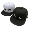 Eyes Personality Embroidery Couple Baseball Cap Men'S And Women'S Trend Hip-Hop Hat Outdoor Personality Flat Rim Hat