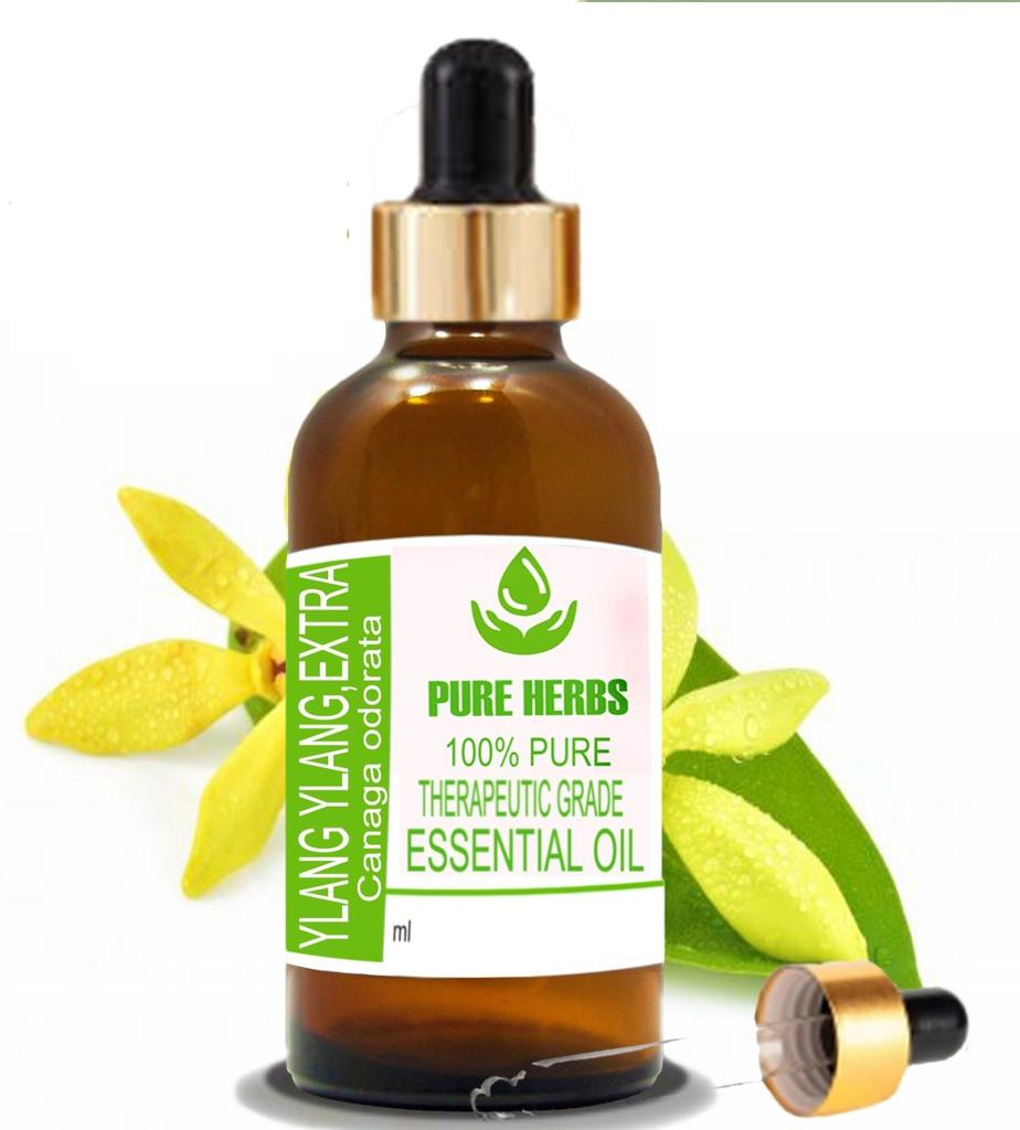 Pure Herbs Ylang Ylang Extra 100% Pure Canaga Odorata Essential Oil UKZA 693
