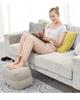 Portable Inflatable Footrest for Travel & Office