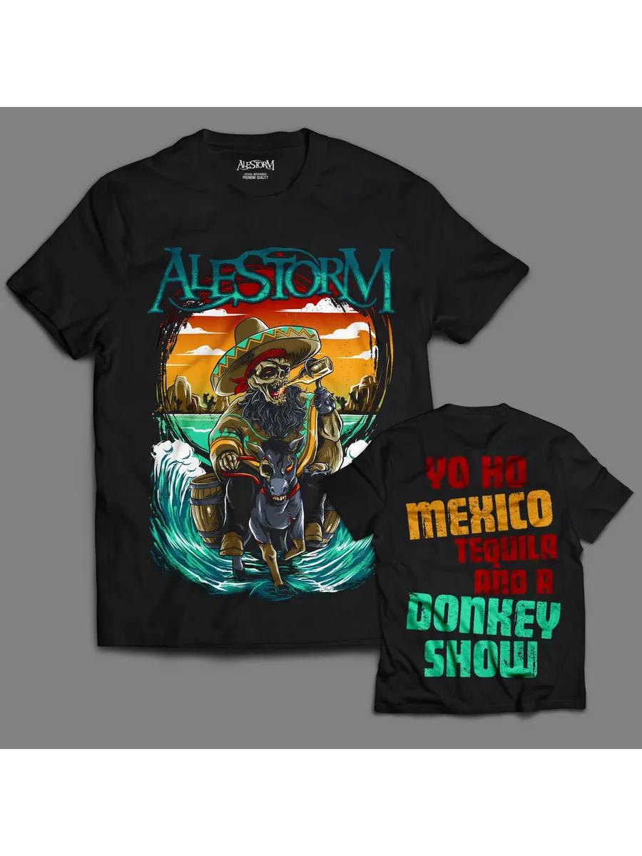 

Men s Alestorm Graphic T-Shirt, 100% Cotton Crew Neck Short Sleeve Tee, Casual Summer Top for Daily Wear and Gift L