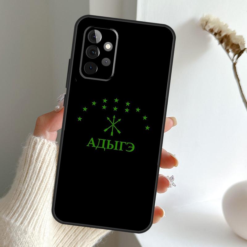 

Adygea Circassian Flag Case For Samsung Galaxy A52 A32 A12 A16 A26 A36 A56 A15 A35 A55 A34 A54 A13 A33 A53 A17 A06 Samsung A34 5G