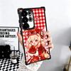 Genshin Impact Klee Plating Phone Case For Samsung Galaxy S24 S25 FE S26 Edge S23 Ultra S22 S21 Plus S20 Anti-Fall Airabag Cover