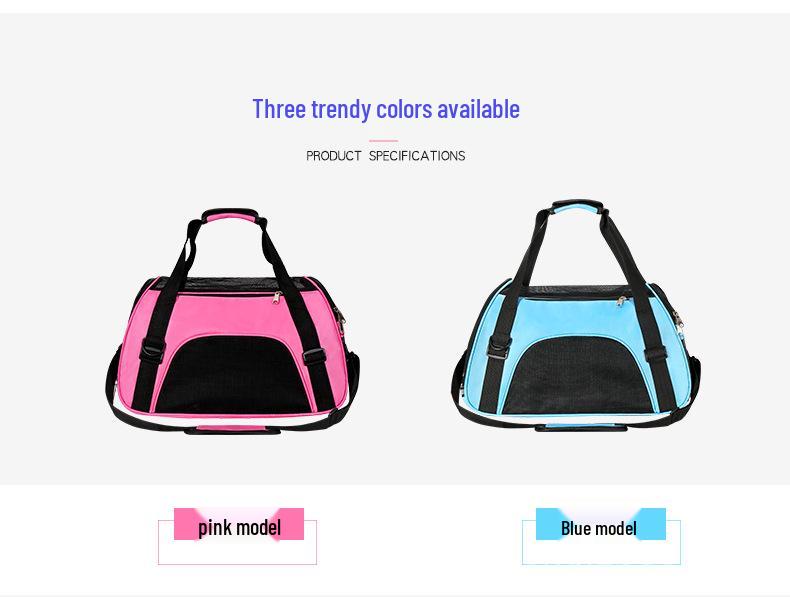 Breathable Portable Pet Travel Handbag for Cats and Dogs