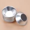 10pcs Egg Tart Molds Tiny Pie Tartlets Dessert Mold Pans Tin Puto Cup Bakeware Cake Cookie Mold, Round Resuable Nonstick