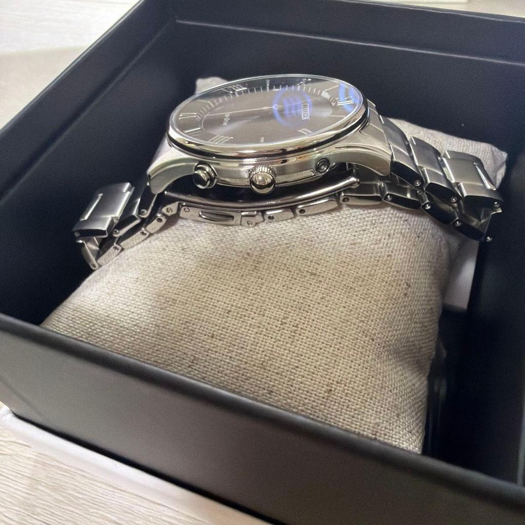 Used CITIZEN Citizen Eco Drive Men's Watch Black Dial