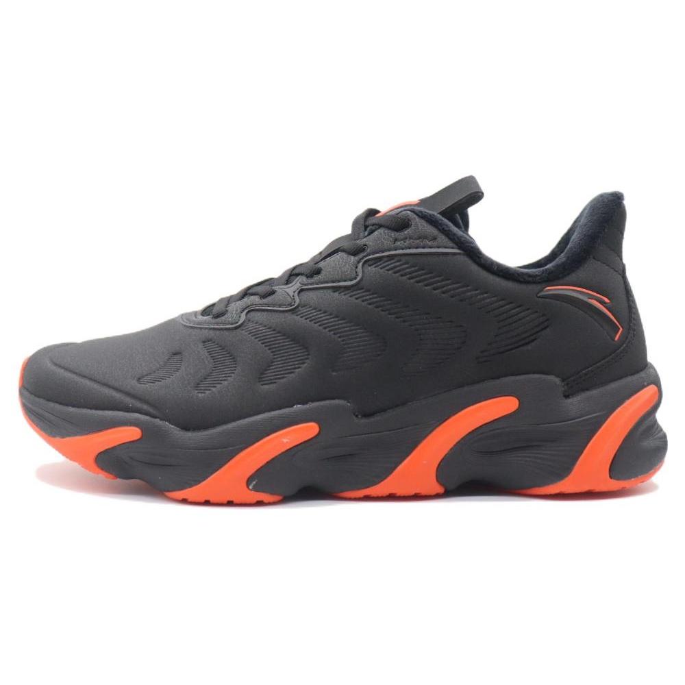 ANTA Running Series Sneakers with Fleece Black Orange Men s 112245523-3 EU 40