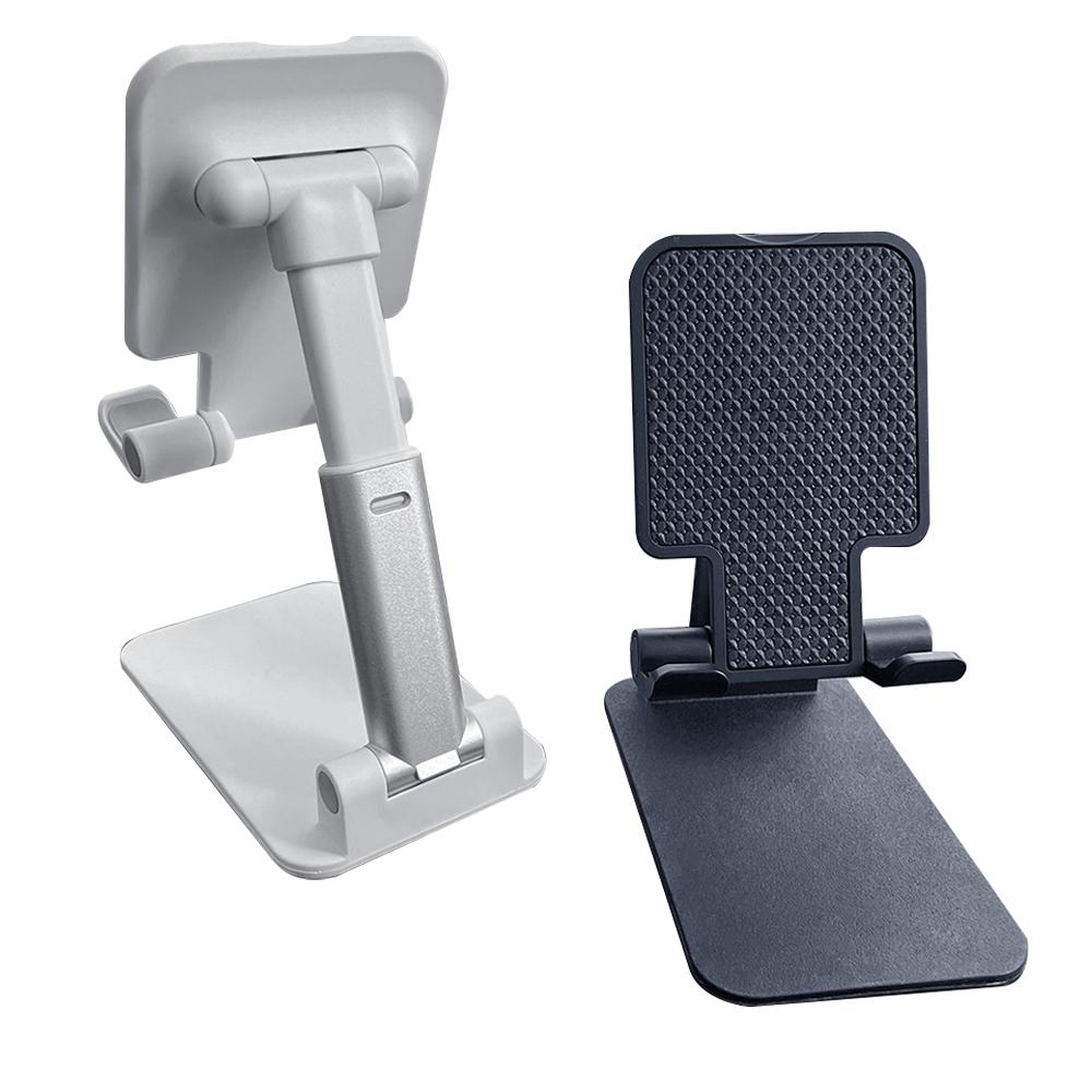 Portable Mobile Phone Holders Tablet Stand for Phone, Angle Height Adjustable Phone Stand, Foldable Cell Phone Stand for Desk чёрный