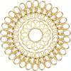100PCS Gold Swivel Clasps Lanyard Snap Hooks with Key Rings Clip Hooks Lobster Claw Clasps for Keychains Jewelry DIY Crafts.