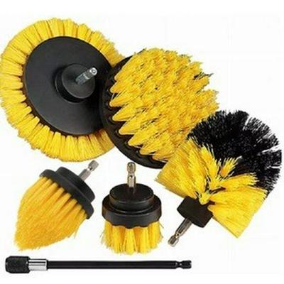 6-teiliges elektrisches Bohrer-Reinigungsbürsten-Set