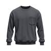 Men's Corduroy Crewneck Sweatshirt With Chest Pocket