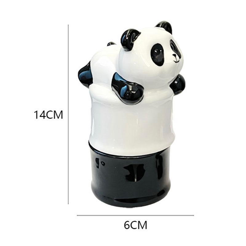 1Pcs Animal and plant Themed Ceramic Toothpick Holders,Pandas, Octopuses, Puppies, and Corn