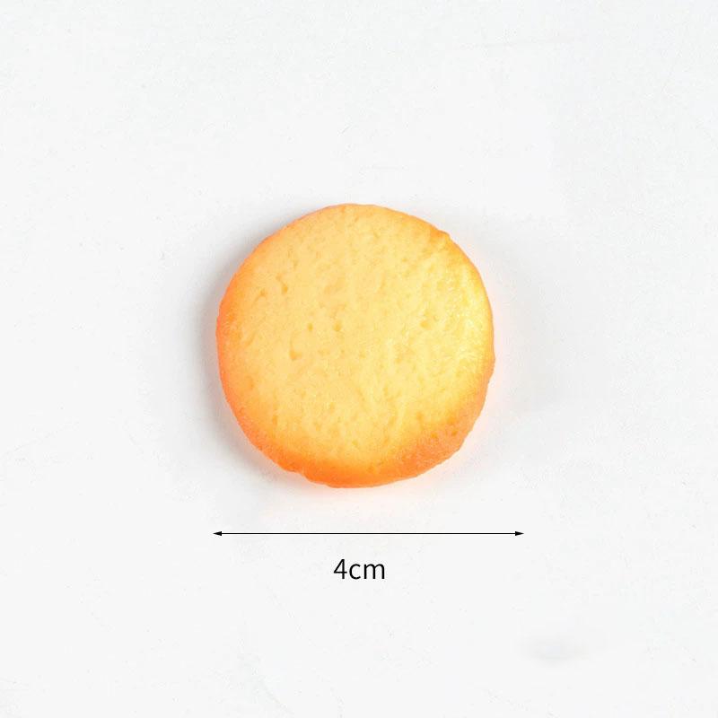 Simulationskeks Künstliches Keksmodell für Küchen Dekoration, Falsches Keksessen, Dessert-Fenster Requisiten