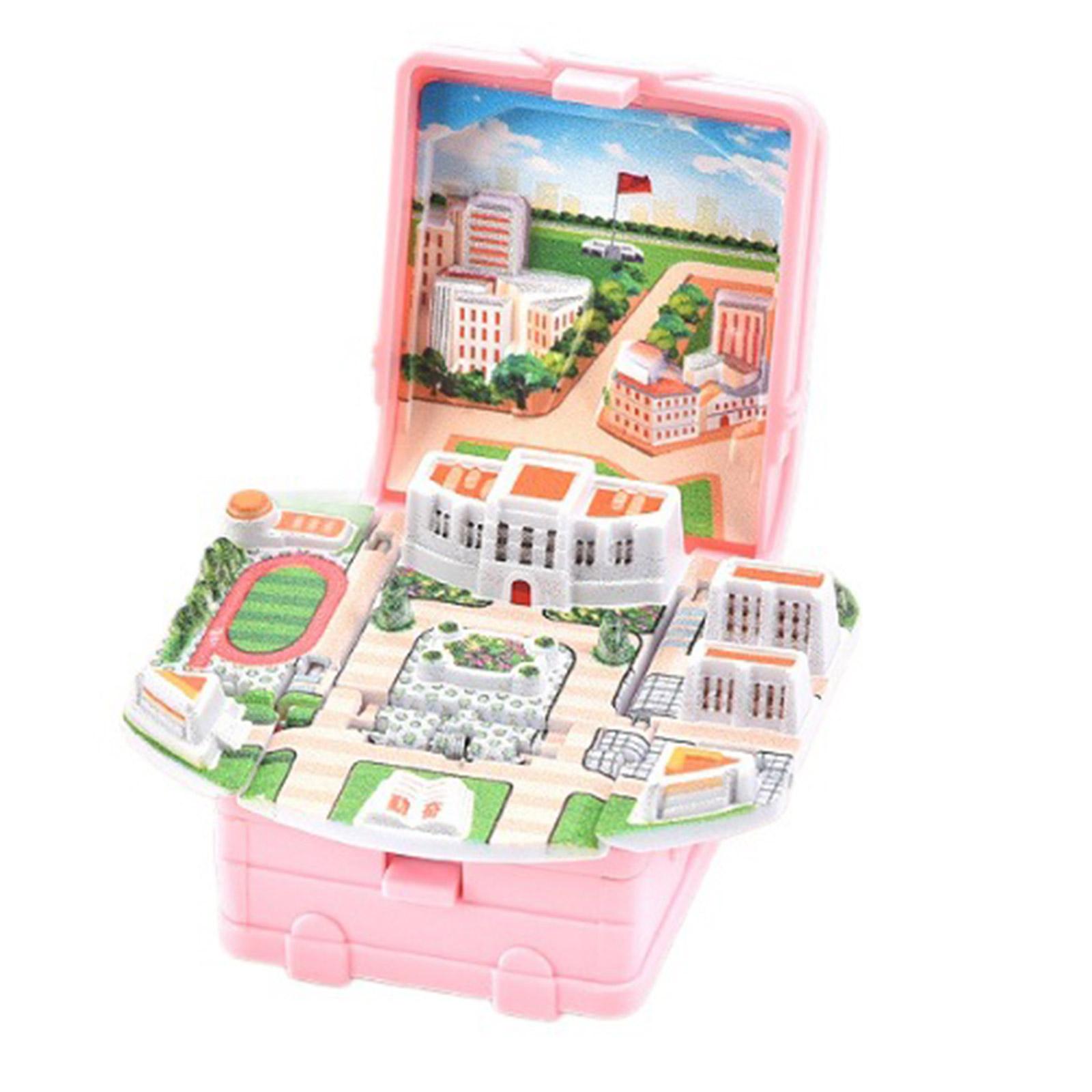 

Практичный складной 3D-брелок в форме книги, подвеска-шарм, портативный, новинка, рюкзак, брелок с игрушкой, многофункциональный розовый