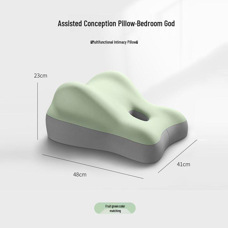 Multi-Functional Bedside Hip Elevation Pillow & Reclining Backrest Cushion