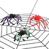 150cm/250cm Huge Spider Web Black/White Halloween Decoration Horror Scene Decoration Halloween Ornament Haunted House