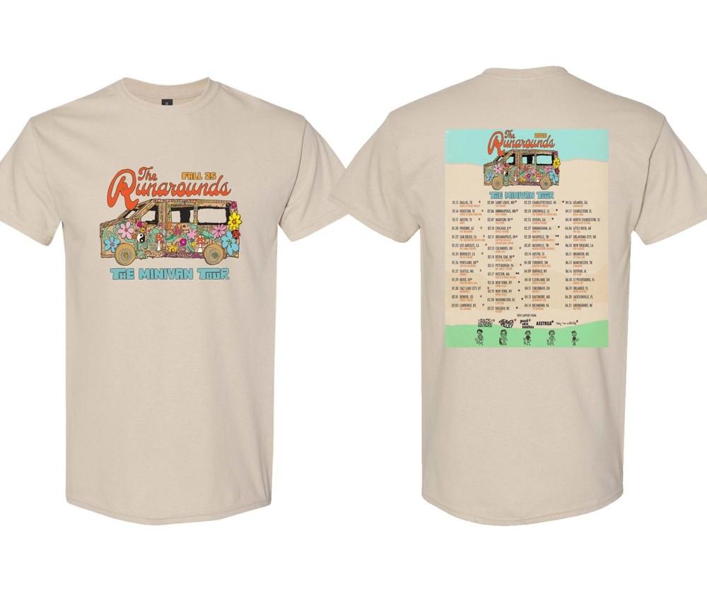 The Runarounds The Minivan Tour 2026 TShirt FAST SHIP Unisex T-Shirt XXXL