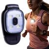 Rechargeable LED Running Lights Super Bright Clip-on Flashlight  Outdoor Hiking