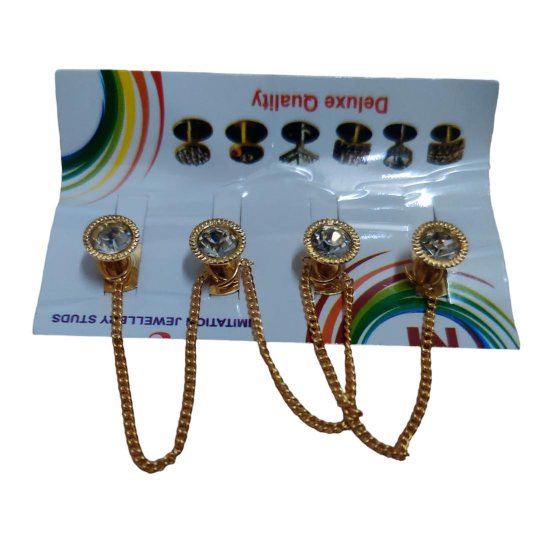 @ Fashions Fancy Golden Color Buttons Kurtis & Kurta Buttons For Men t525 Zr-1613-60%Off