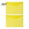 Translucent Document Case 2PCS A4 Size Folders with Snap Closure, Waterproof Thickened PVC Durable Paper Protector File Organizer, Lightweight Storage