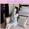 Summer Elegant Girl Dress Set With Knit Cardigan For Casual Chic Style