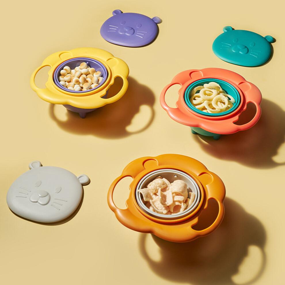 Children Rotation Spill Resistant Bowl Feeding 360