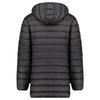 Kurtka męska Geographical Norway AMIGOMAP LONG HOOD DB BLACK MEN 233 BLACK (WZ5085H/GN-NOIR)