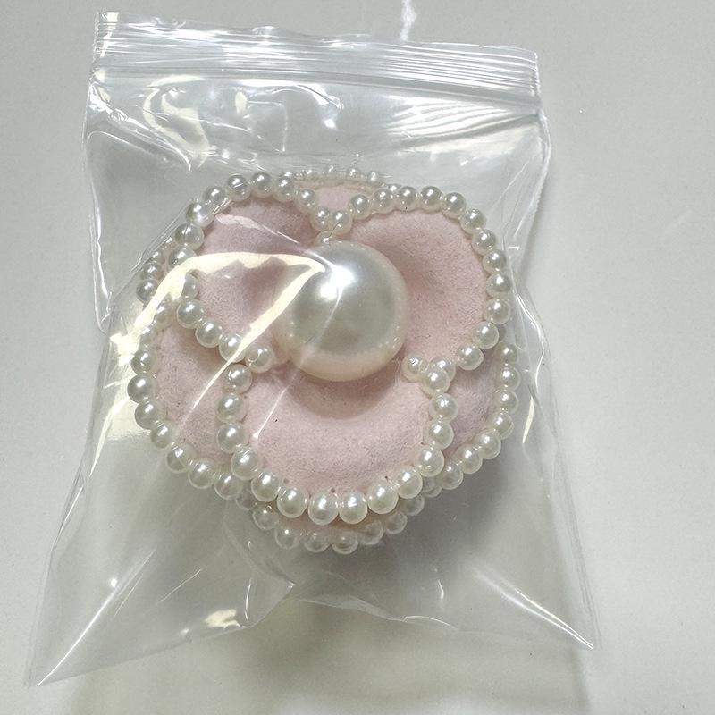 Camellia Pearl Brooch: Elegant Women's High-End Pin Accessory